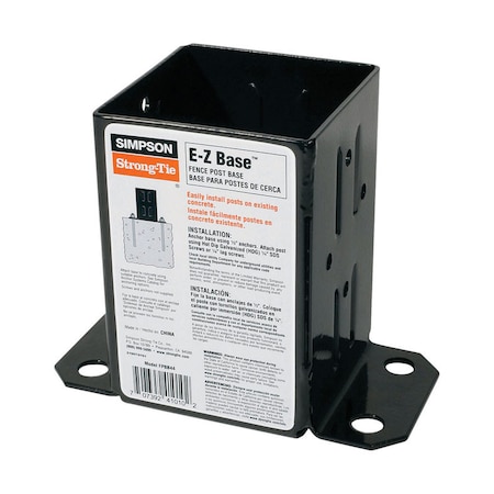 Simpson Strong-Tie Simpson Strong-Tie 5.6 in. H X 3.83 in. W 12 Ga. Steel Ez Base FPBB44